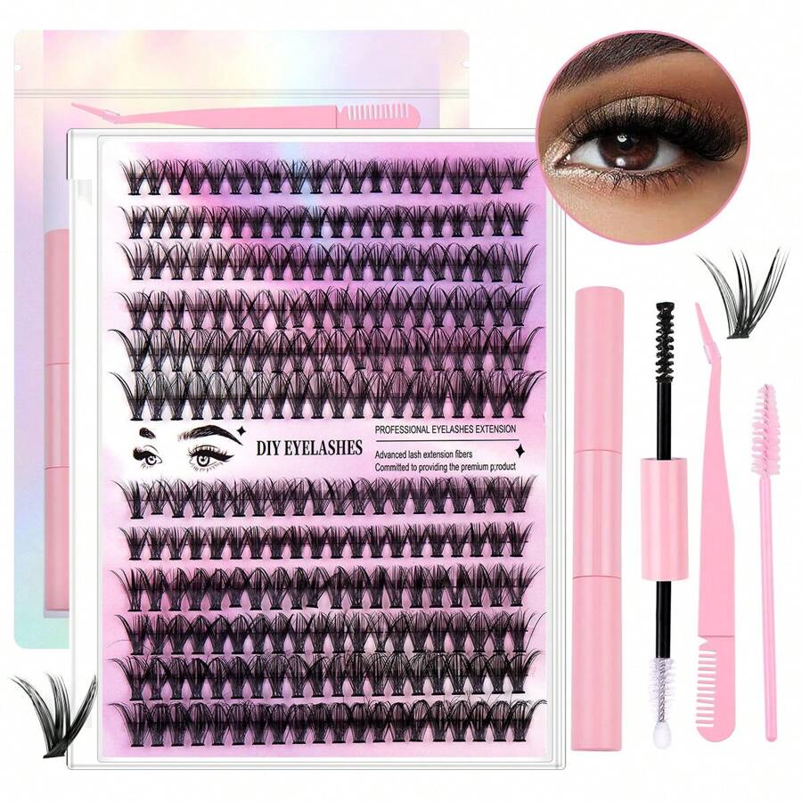 Professional DIY Eyelash Kit